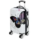 Hard-shell suitcase Butterfly L polycarbonate 66 L 68x43x27cm