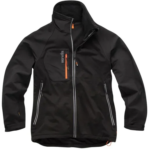 "Trade Flex Softshell Jacket Black L image"