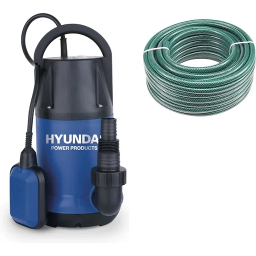 "Submersible pump including 10M garden hose - 6000 l / h - 250W - for clear and slightly dirty water image"