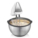 Bowl set with splash guard lid "MUOVO". 2 pieces