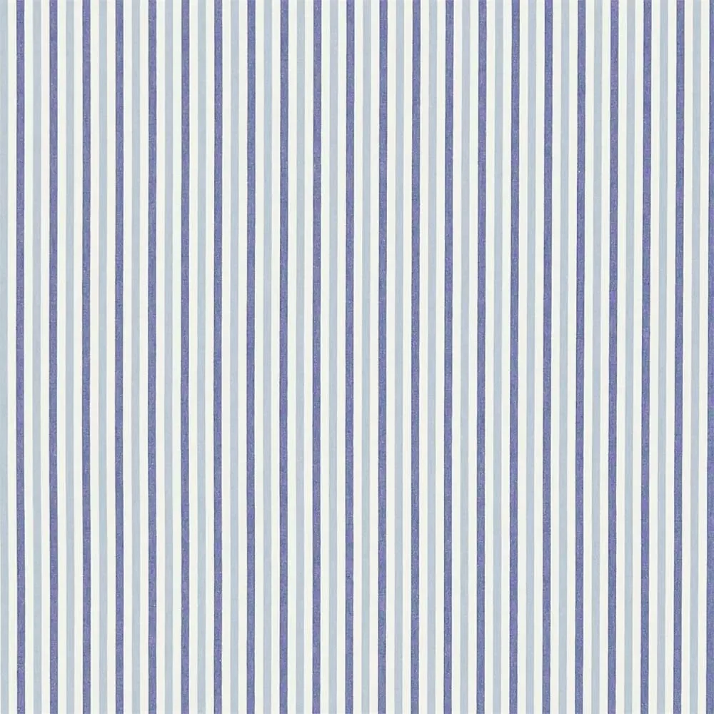 "Little Sanderson Abracazoo tissu à rayures Seaton bleu clair image"