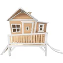 Emma Playhouse Brown/White - White Slide