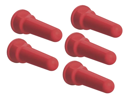 "Super suction cups for drinking buckets "FixClip", red, pack of 5 image"