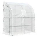 Greenhouse with 2 doors
