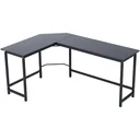 Corner desk black