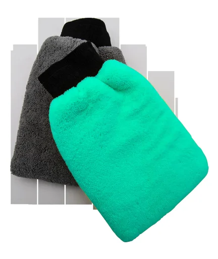 "Fleece microfiber gloves, set of 2 image"