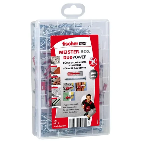 "Dowel/screw assortment, MEISTER-BOX DUOPOWER + screw image"
