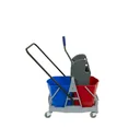 Double trolley bucket 2 x 17 liters