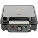 Waffle iron - 1100W - 4 waffles - non-stick coating