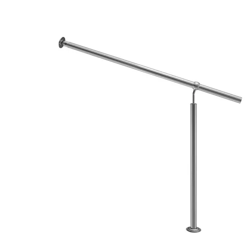 "Entry railing stainless steel 80cm image"