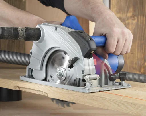 "Hand circular saw 1400 Watt with Laser image"