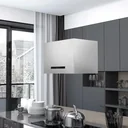 Flat hood with touch sensor LCD 55 cm stainless steel