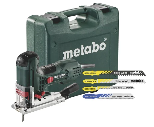 "Electronic pendulum jigsaw STE 100 Quick Set 710 W with 20 jigsaw blades image"
