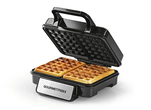 "Waffle iron Belgian waffles image"
