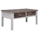 Coffee table 100x50x45 cm wood brown
