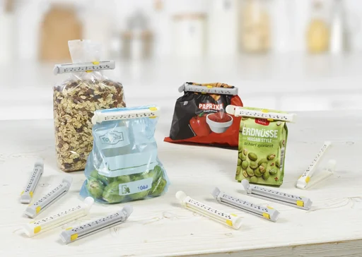 "Bag closure with date display, 20 pieces image"