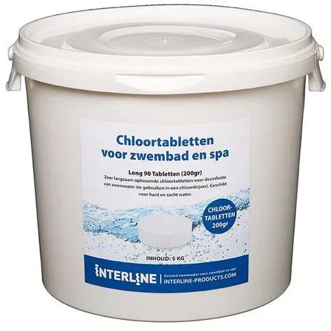 "Interlining Chlortabletten - Long90 200gram / 10kg image"