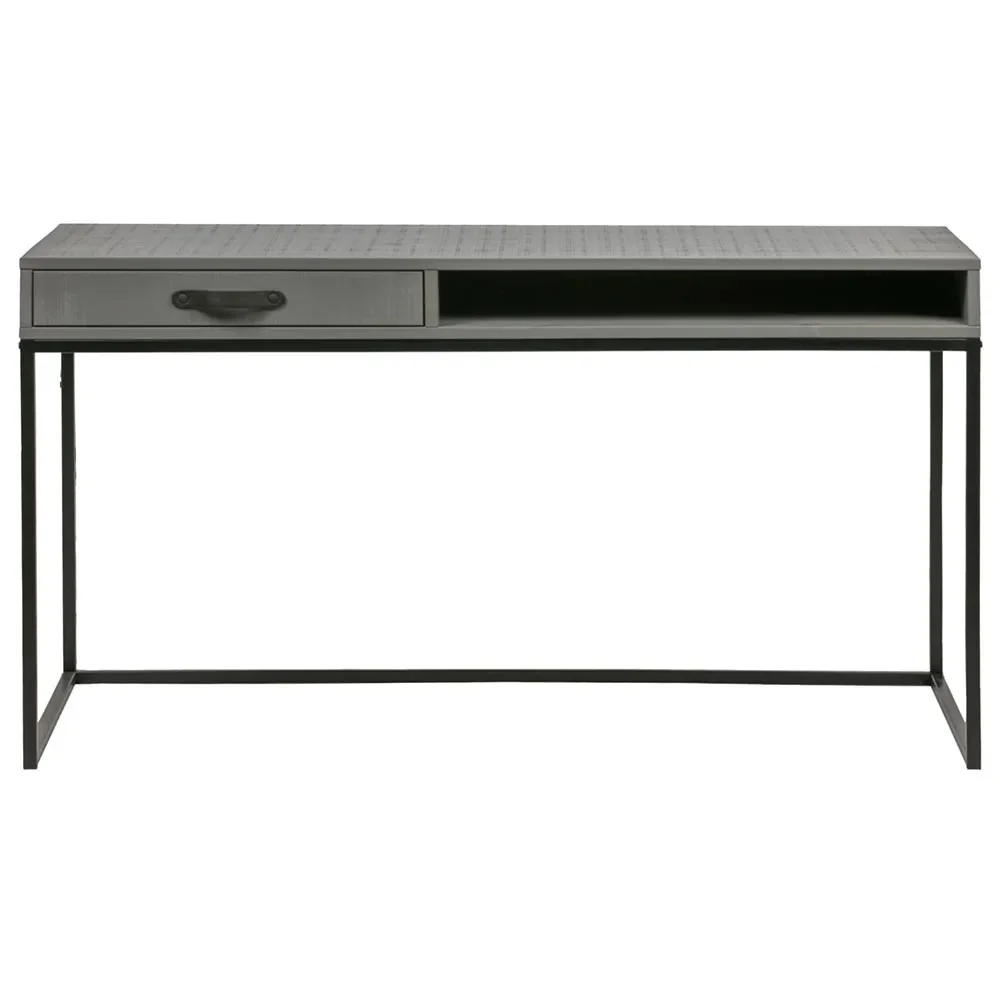 "Woood Bureau Morris gris argile image"
