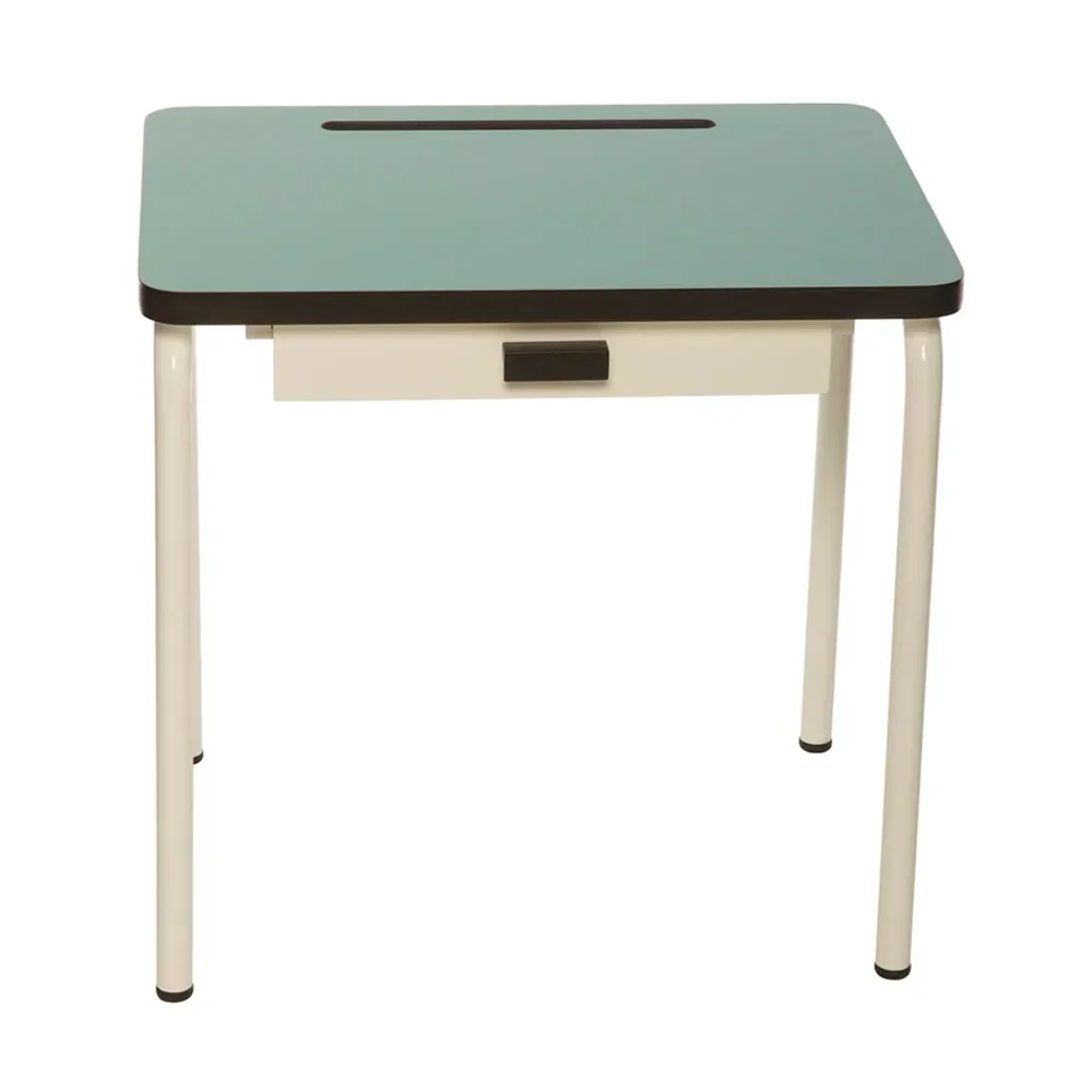 "Gambettes Table d'enfant/bureau Régine bleu jade image"