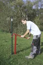 T-Post post puller, for easy disassembly