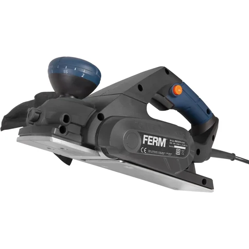 "PPM1010 Electric Planer 650W - Soft Grip - 8 Adjustable Planing Depths - Reversible Planer Blades - With Parallel Guide and Dust image"