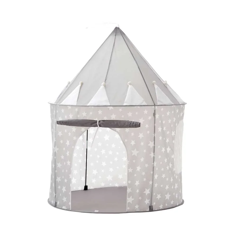 "Kids Concept Tente enfant ronde étoiles gris image"