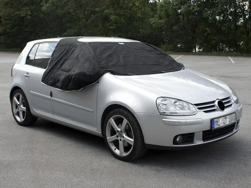 "Window cover for cars - universal, magnetic image"