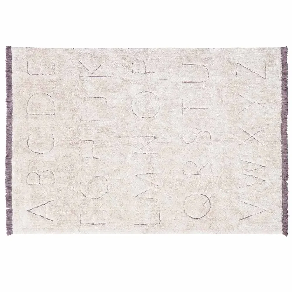 "Lorena Canals Tapis ABC lavable & recyclé, Taille: 140 x 200 cm image"