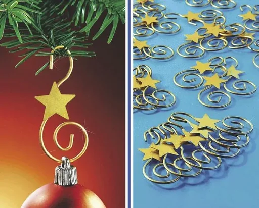 "Jewelry hooks "Star", set of 40 image"