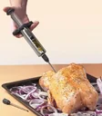 4-piece spice/marinade syringe with 2 tips
