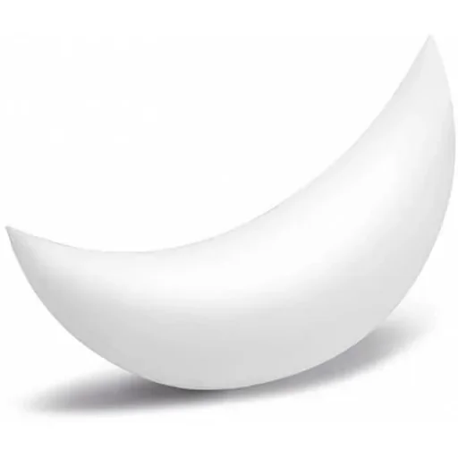 "LED light half moon 135 x 43 x 89 cm image"