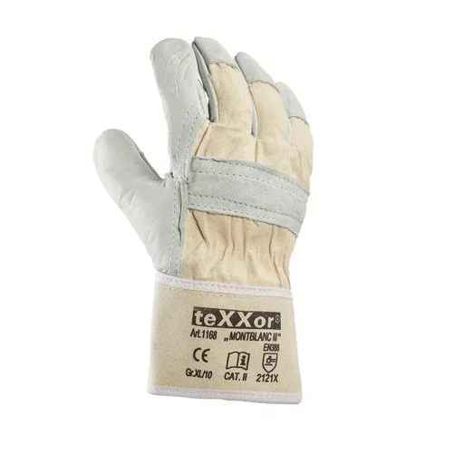 "Full-grain cowhide leather glove MONTBLANC III, size 10 image"