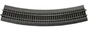 6 pieces curved track R5 with bedding, radius 542.8 mm, curve angle 30°