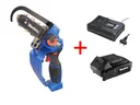 Set de tronçonneuse X-Saw-Pro, incluant batterie 18V 2,0 Ah et chargeur rapide