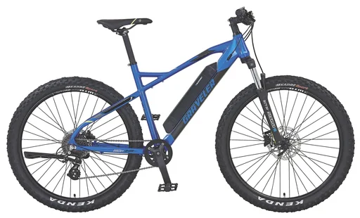 "GRAVELER 22.ESM.10 E-MTB 27.5" BLAUPUNKT HR-Motor Unisex MTB Hardtail 27.5": Frame size 48cm image"