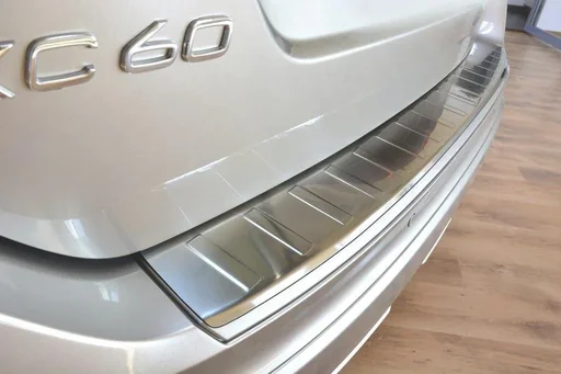 "Loading sill protection Volvo XC-60 FL / stainless steel, built from 2008-2017 image"
