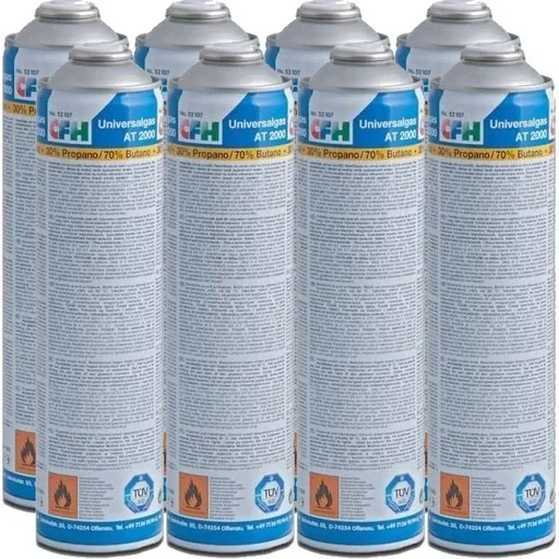 "24x gas bottle for weed burners, gas burners and grill lighters image"