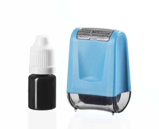 "Data protection stamp roller image"