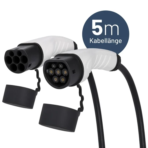 "Charging cable for electric cars Type 2, Type 2 plug IEC62197 image"