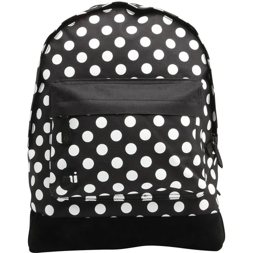 "Backpack All Polka Black / White - Black image"
