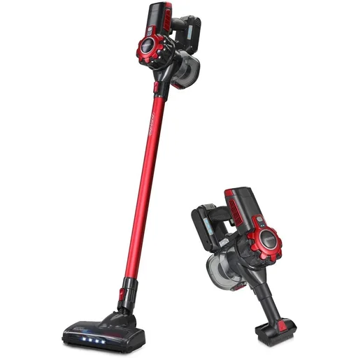 "Electric vacuum cleaner - Cordless all in 1 including docking station etc. on battery MZ5 Gray/Red image"