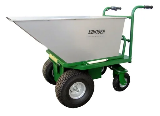 "Donkey XL electric wheelbarrow with lead battery image"