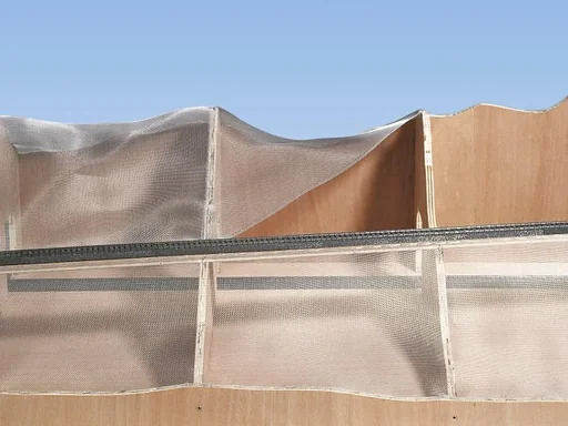 "Terrain aluminum fabric XL image"