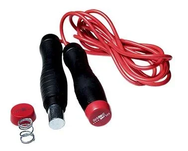 "Professional jump rope with weights image"