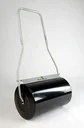 Garden roller for pressing and compacting seeds