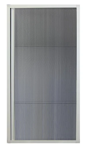 "Door pleated blind 100 x 215 cm, drill-free image"