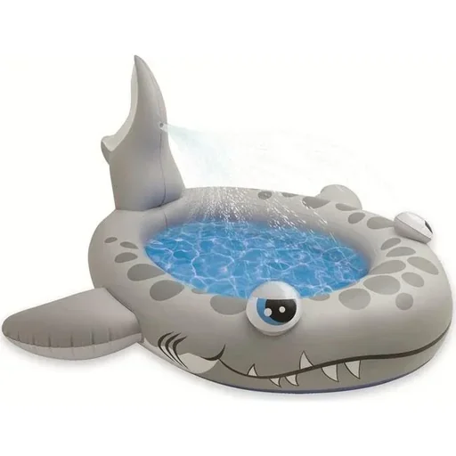 "Shark-shaped ponds image"