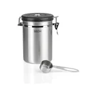Aroma-Safe coffee can, 1.9 l stainless steel