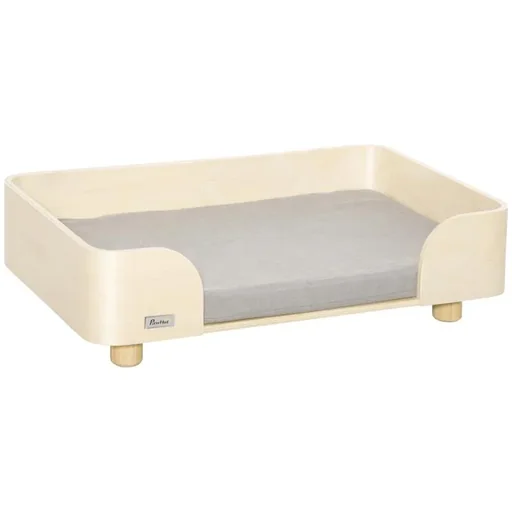 "Dog bed including pillow pine 75.5 cm x 45.7 cm x 21 cm image"