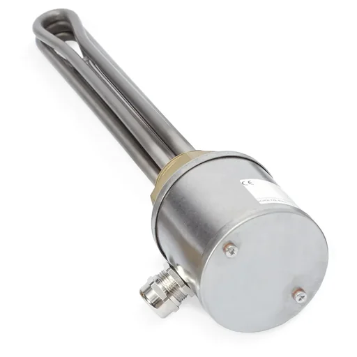 "Thermoplongeur G1 1/2, laiton / V4A, sans régulateur, 12.0kW ET 910mm image"